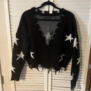 Rockstar Crop top Sweater